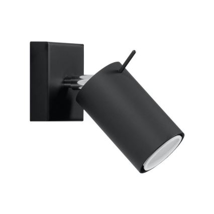 Brilagi -  LED väggspotlight ASMUS 1xGU10/7W/230V svart