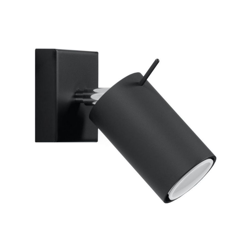Brilagi -  LED väggspotlight ASMUS 1xGU10/7W/230V svart