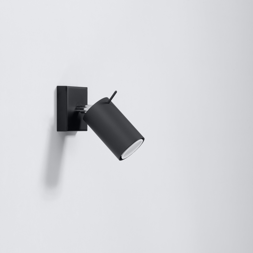Brilagi -  LED väggspotlight ASMUS 1xGU10/7W/230V svart