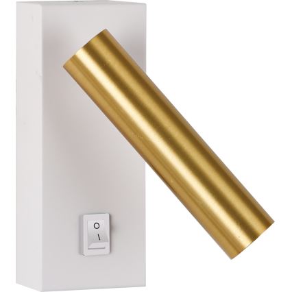 Brilagi - LED väggspotlight MAYA LED/3W/230V 4000K vit/guld