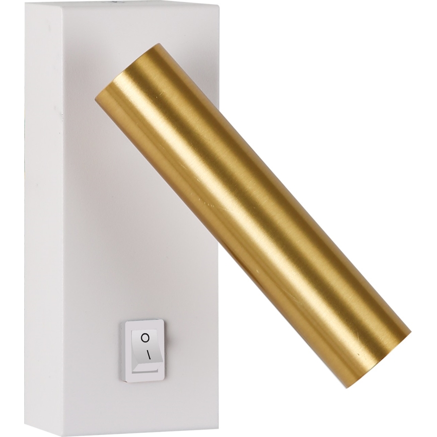 Brilagi - LED väggspotlight MAYA LED/3W/230V 4000K vit/guld