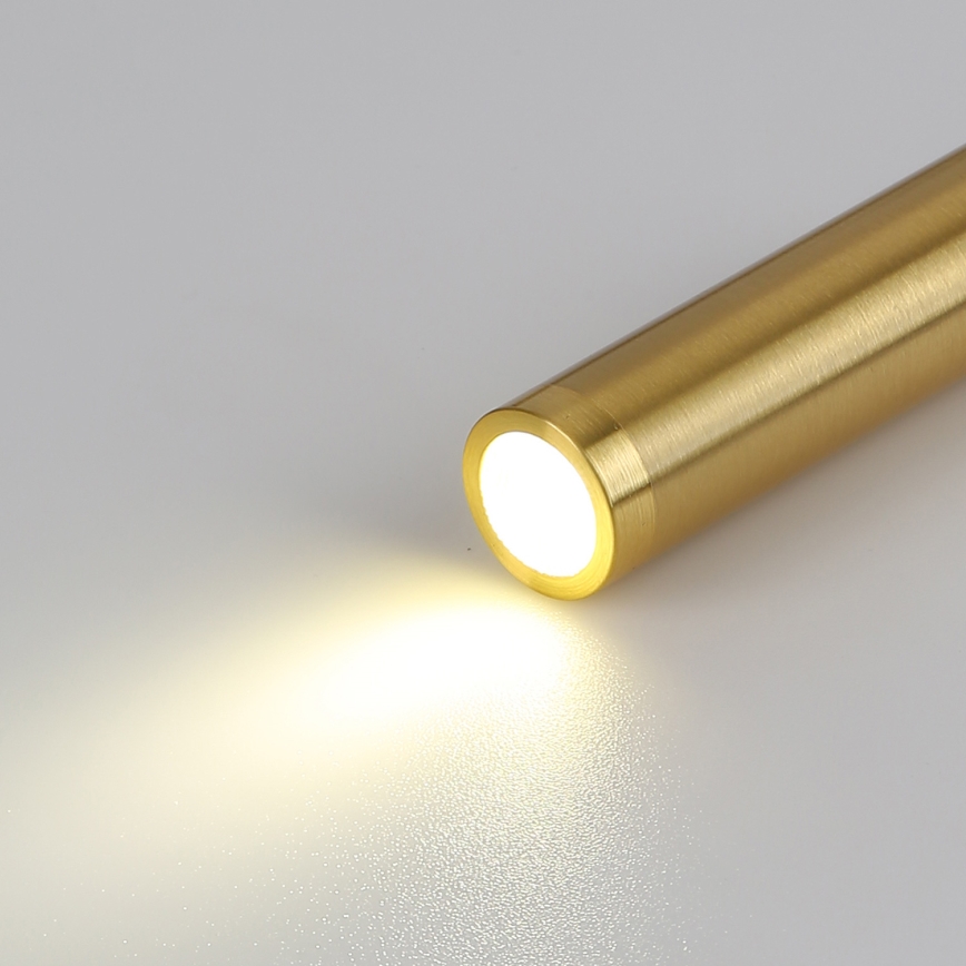 Brilagi - LED väggspotlight MAYA LED/3W/230V 4000K vit/guld