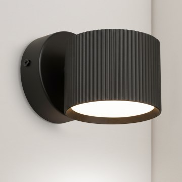 Brilagi - LED Väggspotlight STRIPY 1xGX53/15W/230V svart