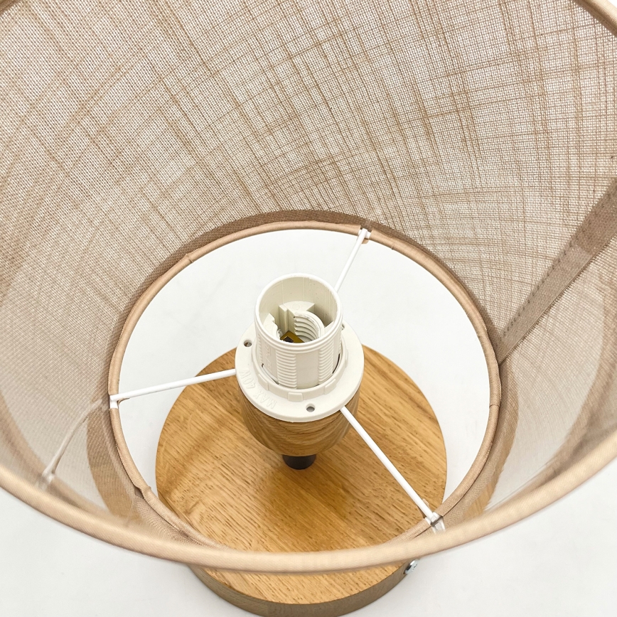 Brilagi - LED  Ytmonterad ljuskrona ANTHONY 1xE14/60W/230V ek/beige