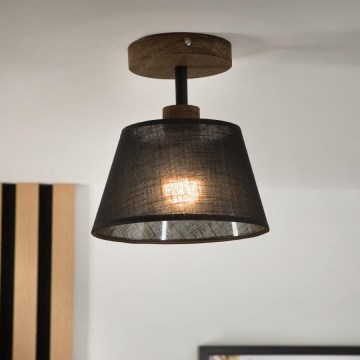 Brilagi - LED  Ytmonterad ljuskrona ANTHONY 1xE14/60W/230V ek/svart