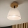 Brilagi - LED  Ytmonterad ljuskrona ANTHONY 1xE14/60W/230V ek/vit