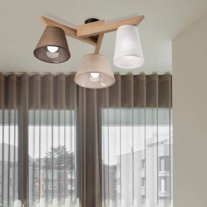 Brilagi - LED  Ytmonterad ljuskrona ANTHONY 3xE14/40W/230V ek