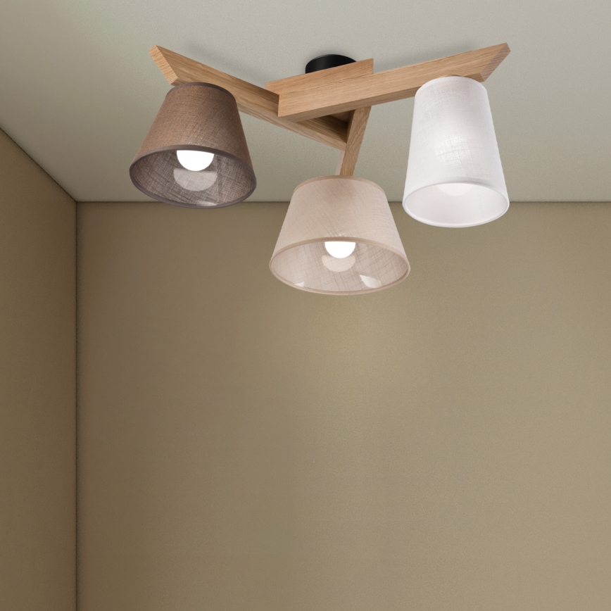Brilagi - LED  Ytmonterad ljuskrona ANTHONY 3xE14/40W/230V ek