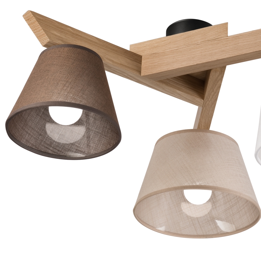Brilagi - LED  Ytmonterad ljuskrona ANTHONY 3xE14/40W/230V ek