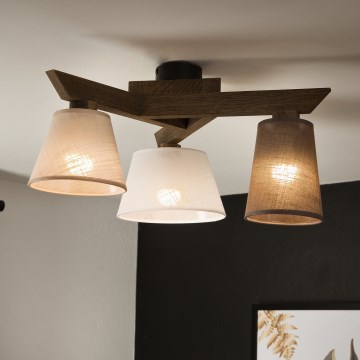 Brilagi - LED  Ytmonterad ljuskrona ANTHONY 3xE14/40W/230V ek