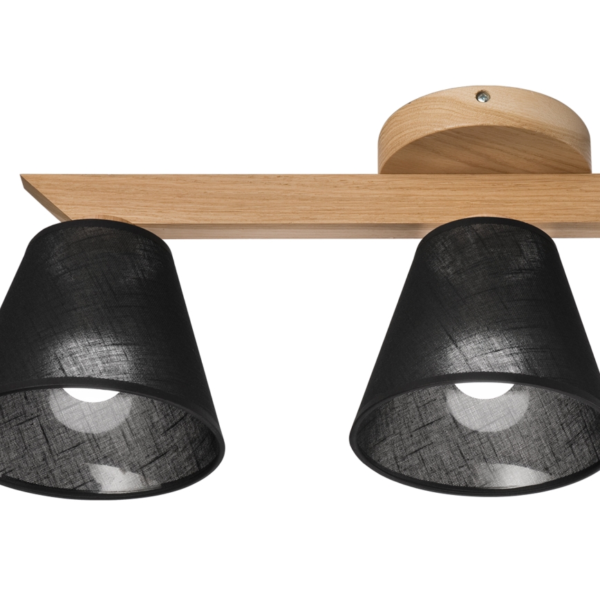 Brilagi - LED  Ytmonterad ljuskrona ANTHONY 3xE14/40W/230V ek/svart