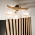 Brilagi - LED  Ytmonterad ljuskrona ANTHONY 3xE14/40W/230V ek/vit