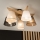 Brilagi - LED  Ytmonterad ljuskrona ANTHONY 5xE14/40W/230V ek