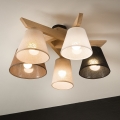 Brilagi - LED  Ytmonterad ljuskrona ANTHONY 5xE14/40W/230V ek
