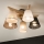Brilagi - LED  Ytmonterad ljuskrona ANTHONY 5xE14/40W/230V ek