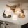 Brilagi - LED  Ytmonterad ljuskrona ANTHONY 5xE14/40W/230V ek