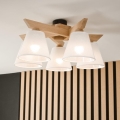 Brilagi - LED  Ytmonterad ljuskrona ANTHONY 5xE14/40W/230V ek/vit