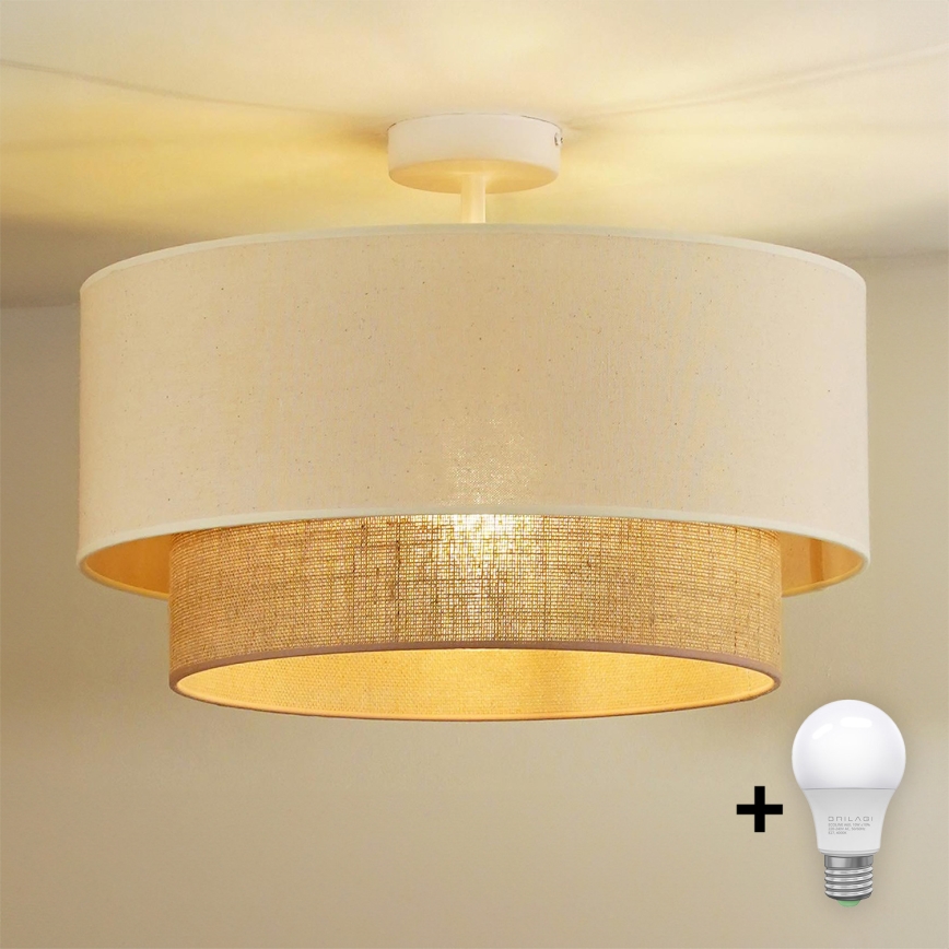Brilagi - LED ytmonterad ljuskrona BOHO STYLE 1xE27/15W/230V diameter 40 cm