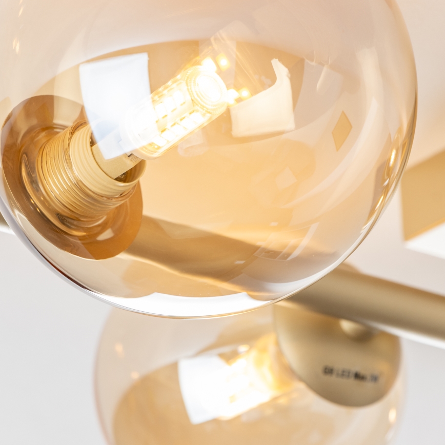 Brilagi - LED ytmonterad ljuskrona MILLA 4xG9/3W/230V guld