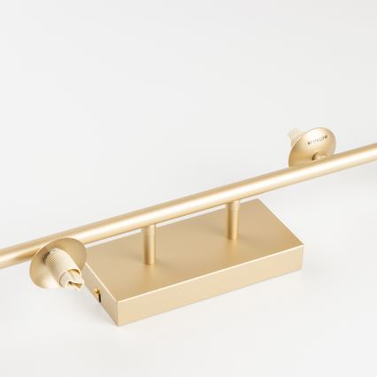 Brilagi - LED ytmonterad ljuskrona MILLA 4xG9/3W/230V guld/vit