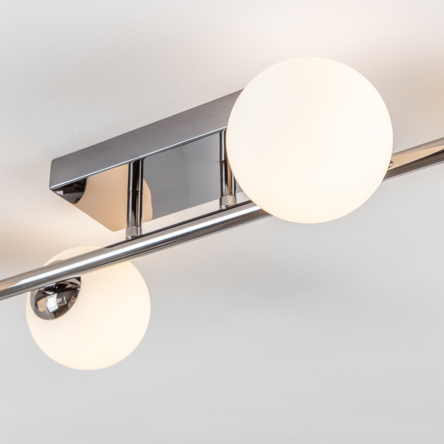 Brilagi - LED ytmonterad ljuskrona MILLA 4xG9/3W/230V skinande krom/vit