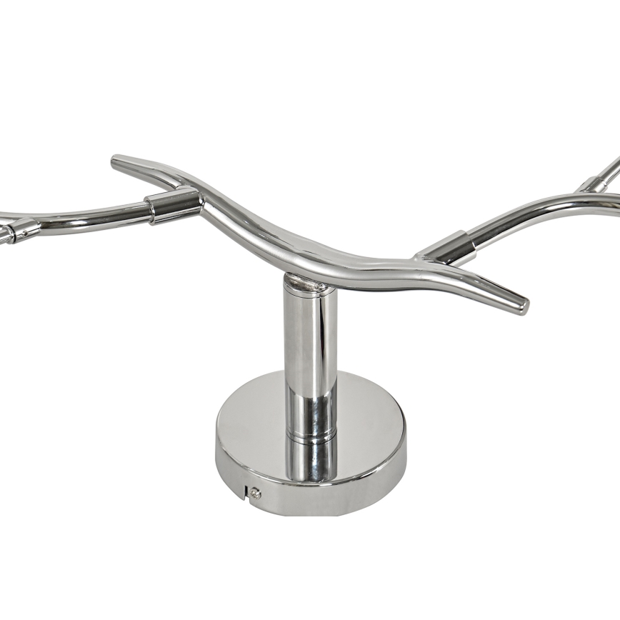 Brilagi - LED ytmonterad ljuskrona MISTEL 6xG9/3W/230V skinande krom/rökig
