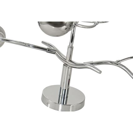 Brilagi - LED ytmonterad ljuskrona MISTEL 9xG9/3W/230V skinande krom/rökig