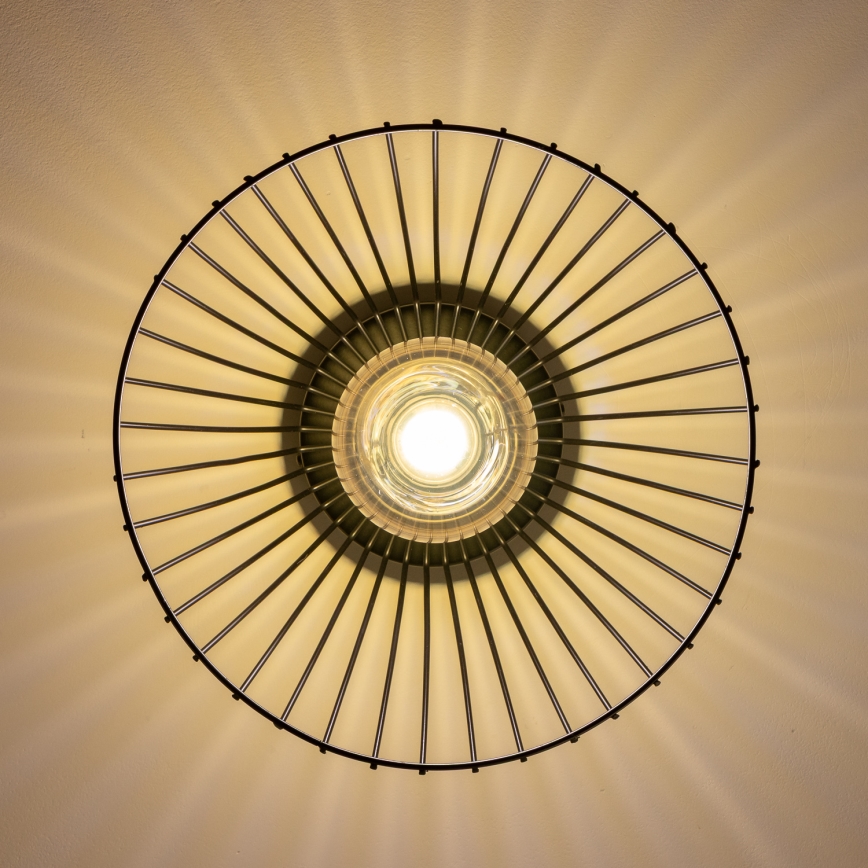 Brilagi - LED ytmonterad takkrona CERIA WIRE 1xE27/40W/230V Ø 21 cm svart