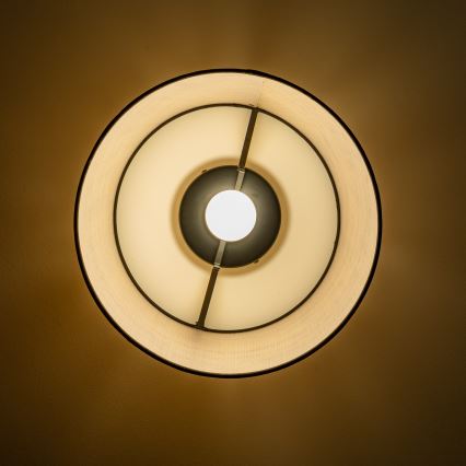 Brilagi - LED ytmonterad taklampa CERIA 1x E27/40W/230V Ø 35 cm beige