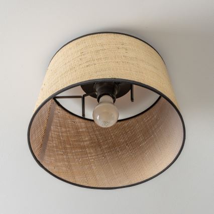 Brilagi - LED ytmonterad taklampa CERIA 1x E27/40W/230V Ø 35 cm beige