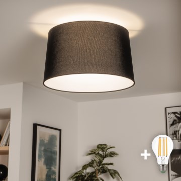 Brilagi - LED ytmonterad taklampa CERIA 1xE27/40W/230V Ø 45 cm svart