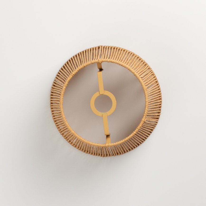 Brilagi - LED ytmonterad taklampa CERIA BOHO 1xE27/40W/230V Ø 28 cm brun