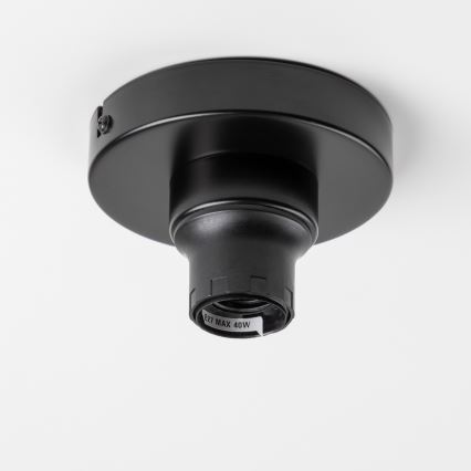 Brilagi - LED ytmonterad taklampa CERIA BOHO 1xE27/40W/230V Ø 50 cm svart/brun