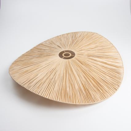 Brilagi - LED ytmonterad taklampa CERIA BOHO 1xE27/40W/230V Ø 80 cm raffia