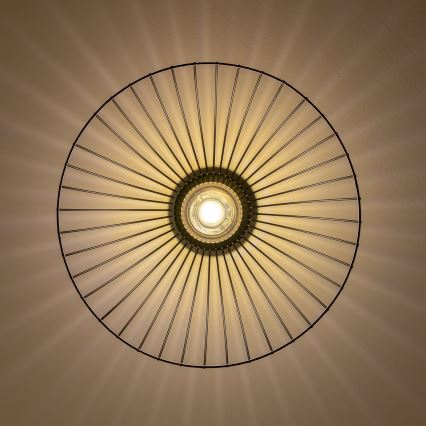 Brilagi - LED ytmonterad taklampa CERIA WIRE 1xE27/40W/230V Ø 45 cm svart