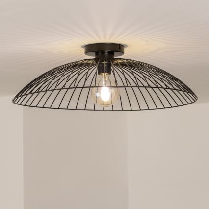 Brilagi - LED ytmonterad taklampa CERIA WIRE 1xE27/40W/230V Ø 60 cm svart