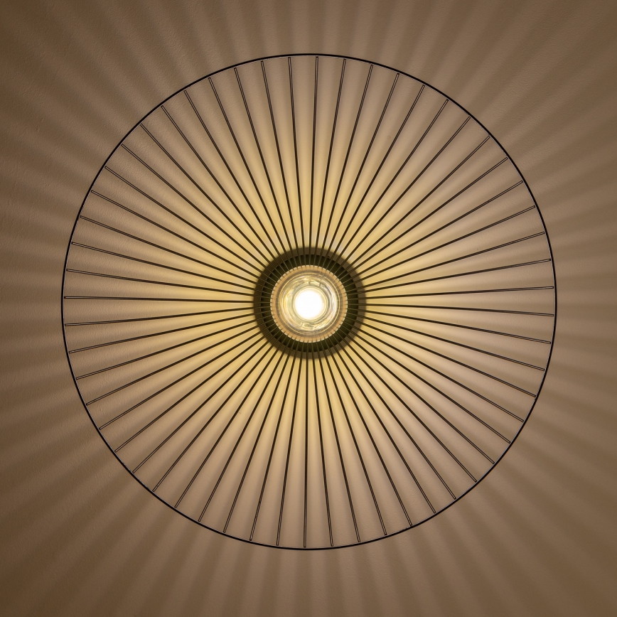 Brilagi - LED ytmonterad taklampa CERIA WIRE 1xE27/40W/230V Ø 60 cm svart