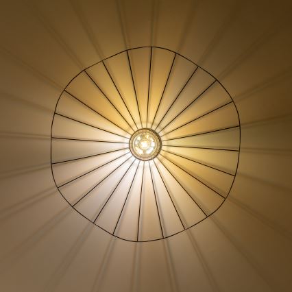 Brilagi - LED ytmonterad taklampa CERIA WIRE 1xE27/40W/230V Ø 80 cm svart