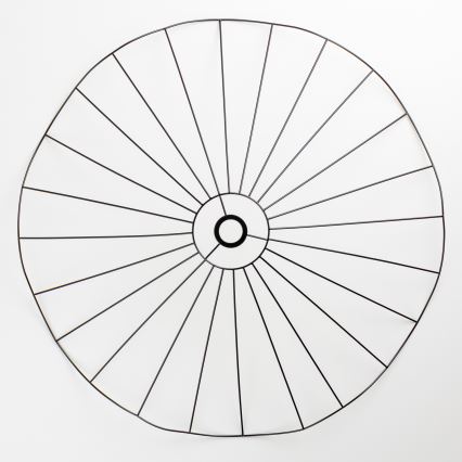 Brilagi - LED ytmonterad taklampa CERIA WIRE 1xE27/40W/230V Ø 80 cm svart