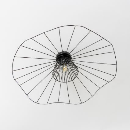 Brilagi - LED ytmonterad taklampa CERIA WIRE 1xE27/40W/230V Ø 80 cm svart