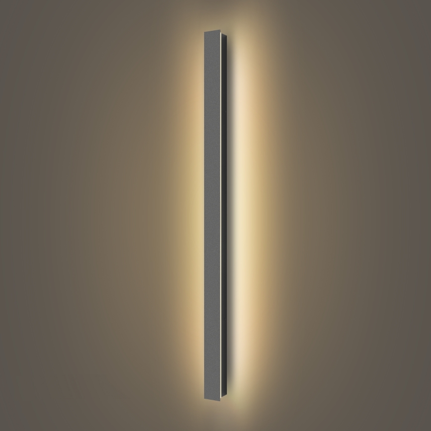 Brilagi - LINEAR LED utomhusväggarmatur/22W/230V/3000K/IP65/100 cm antracit