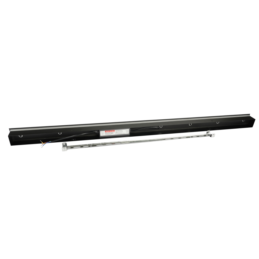 Brilagi - LED utomhusväggarmatur LINEAR LED/22W/230V 4000K IP65 100 cm svart CRI 90