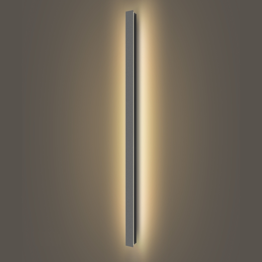 Brilagi - LINEAR LED utomhusväggarmatur 32W/230V 3000K IP65 140 cm, antracit
