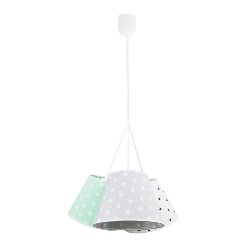 Brilagi - Ljuskrona med snöre CARPI 3xE27/60W/230V