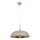 Brilagi - Ljuskrona med textilsladd ABRAHAM 1xE27/60W/230V diameter 35 cm beige