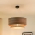 Brilagi - Ljuskrona med textilsladd MONTANA BOHO 1xE27/15W/230V diameter 45 cm brun/svart