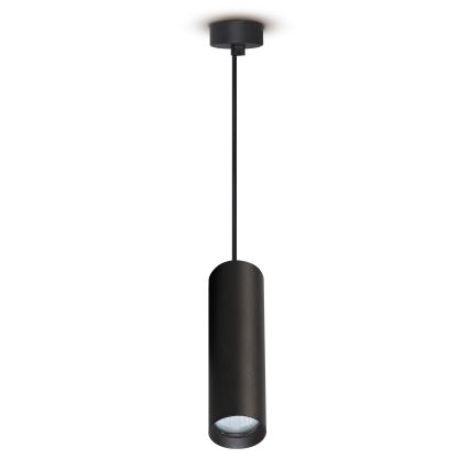 Brilagi - Ljuskrona med textilsladd SELE 1xGU10/30W/230V svart