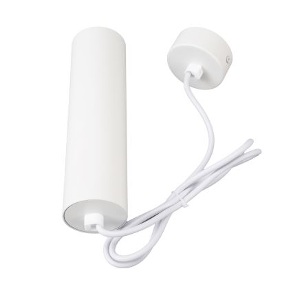 Brilagi - Ljuskrona med textilsladd SELE 1xGU10/30W/230V vit