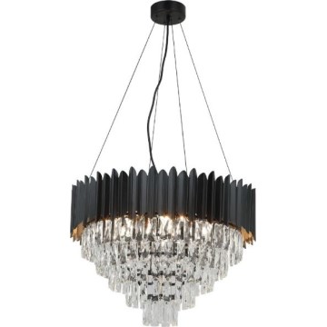 Brilagi - Ljuskrona på kabel CARLOS 9xE14/40W/230V Ø 60 cm