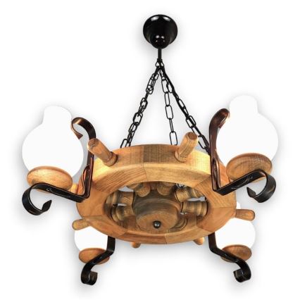 Brilagi - Ljuskrona på kedja TIMONA 4xE14/40W/230V bok